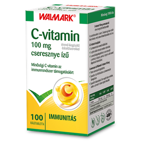 C-Vitamin 100 mg Cseresznye ízű 100 rágótabletta