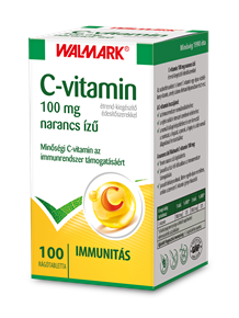 C-Vitamin 100 mg Narancs ízű rágótabletta